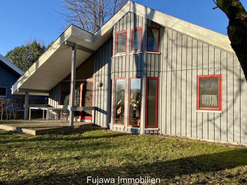 Ferienhaus Seepromenade Nr. 2 Mirow - nur 100 Meter zum See 3 zimmer