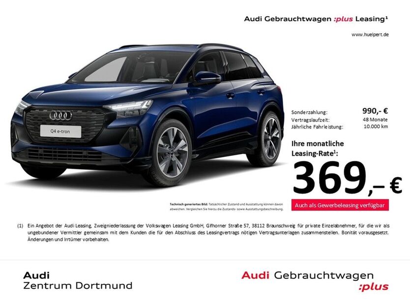 Audi Q4 e-tron 8.737 km 43.311 € Dortmund 44143