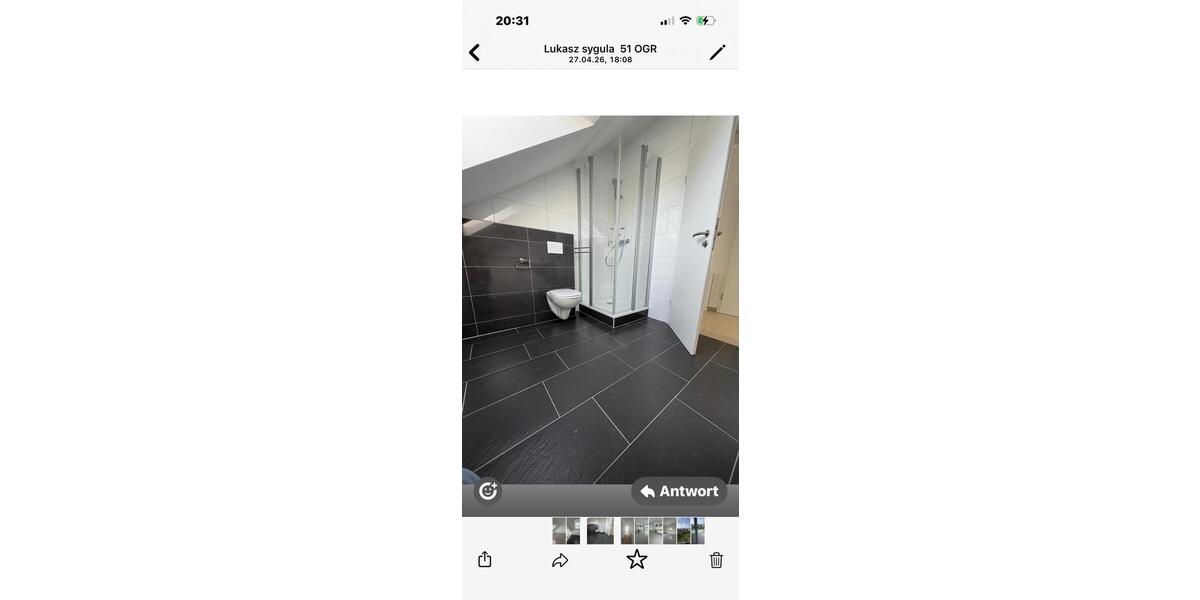 Dachgeschoßwohnung Gießen Wieseck - 2 Zimmer, 50 m&sup2;, 730&euro; | Angebot:26406727