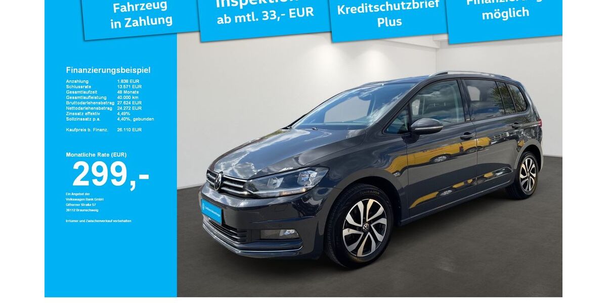 VW Touran 64.650 km 26.110 &euro; Leutkirch 88299