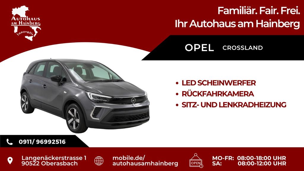 Opel Crossland (X) 19.990 km 17.790 &euro; Oberasbach 90522