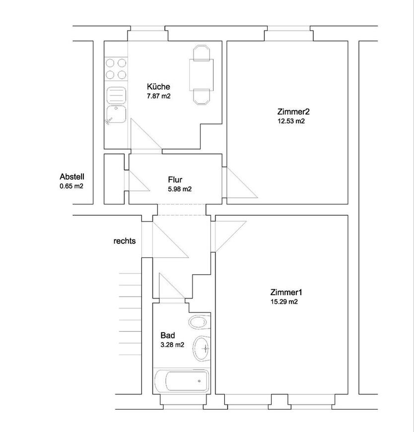 2-Zimmer-Wohnung Fürstenwalde