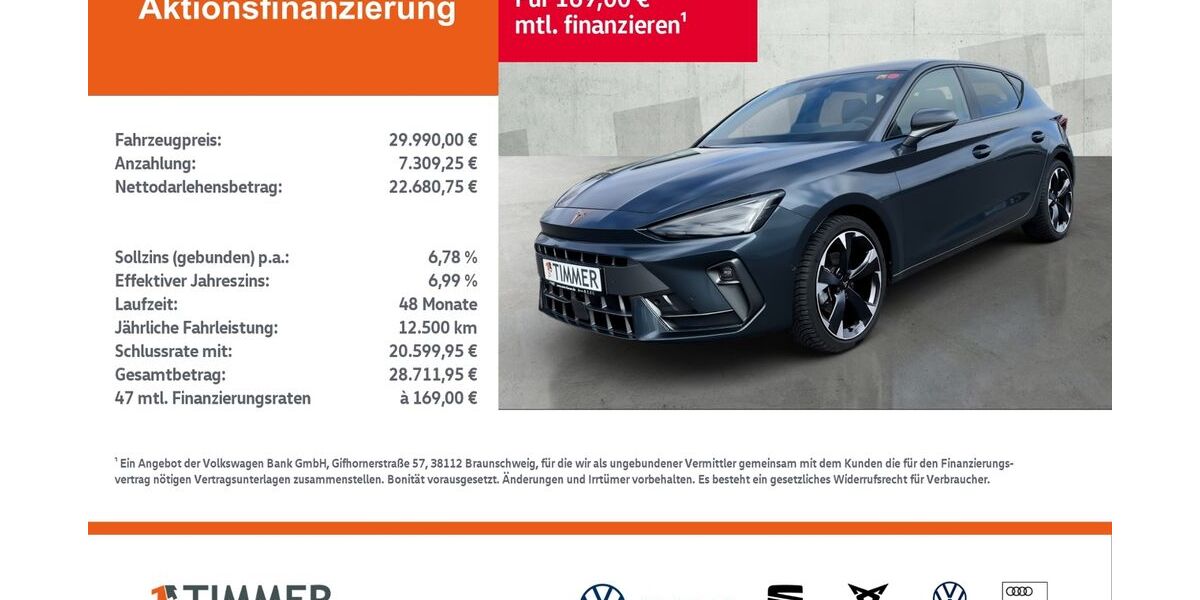 Cupra Leon 19.816 km 29.490 &euro; Nordhorn 48529