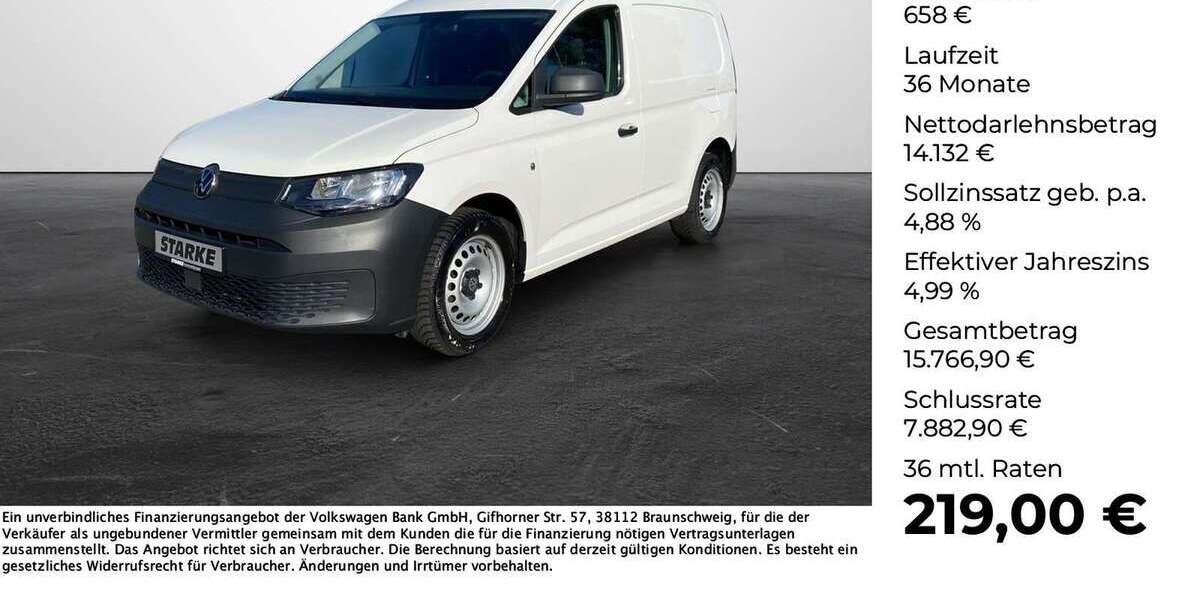 VW Caddy 66.250 km 14.790 &euro; Lotte 49504