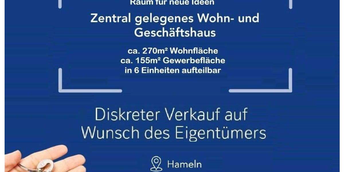 Gewerbeobjekt Hameln Innenstadt - 495.000&euro; | Angebot:24974422