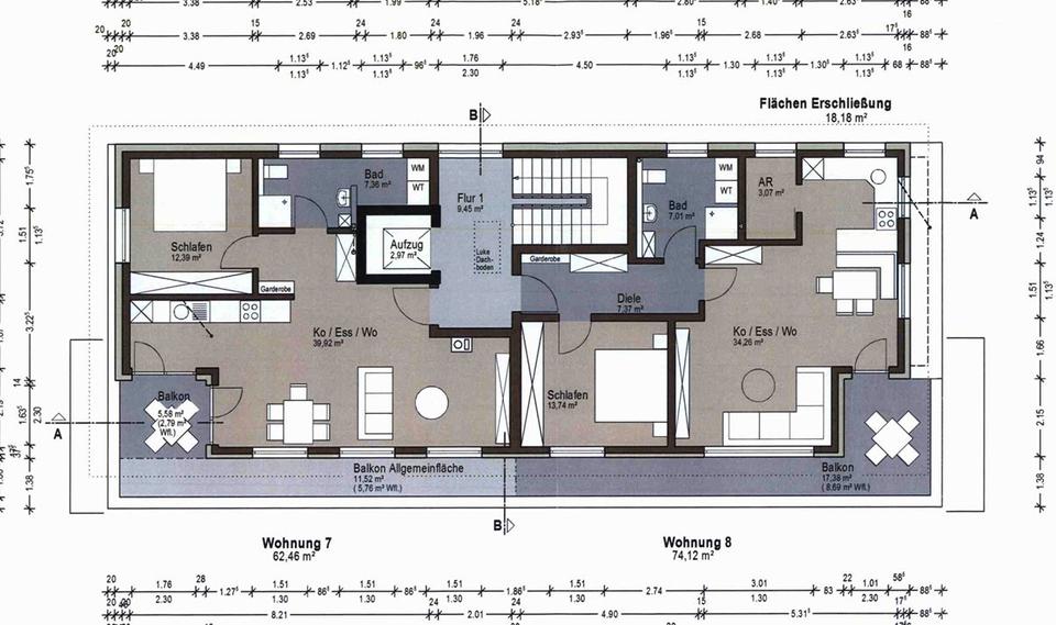 Erdgeschoßwohnung Hünfeld - 2 Zimmer, 75 m&sup2;, 292.948&euro; | Angebot:26974448