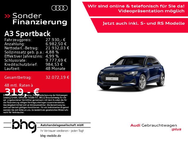 Audi A3 9.075 km 27.930 &euro; Binzen 79589