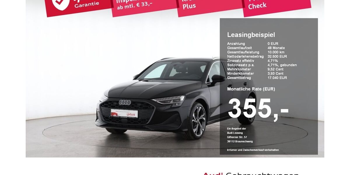 Audi A3 8.085 km 32.440 &euro; Plattling 94447