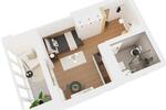 Etagenwohnung Markt Schwaben - 1 Zimmer, 21 m&sup2;, 750&euro; | Angebot:26223300
