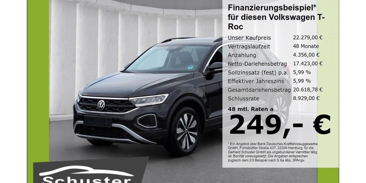 VW T-Roc 23.208 km 21.779 &euro; Ruhstorf 94099
