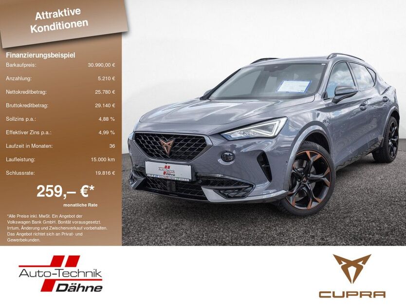 Cupra Formentor 56.882 km 30.990 € Wittenberge 19322