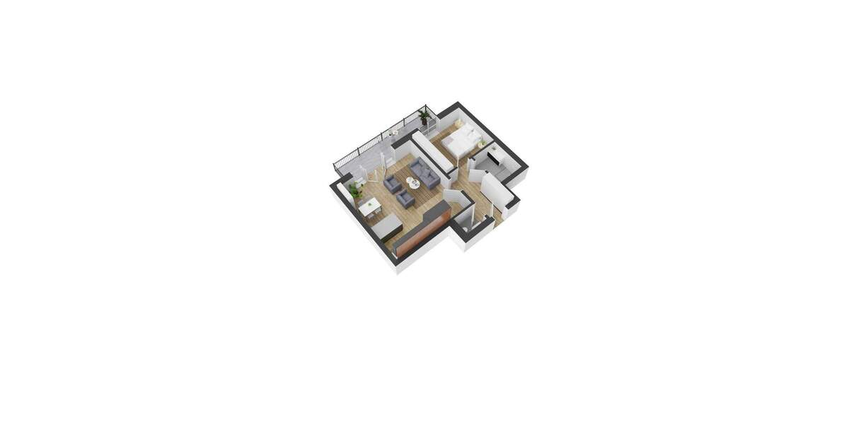 Etagenwohnung Sonthofen - 2 Zimmer, 60 m&sup2;, 420.000&euro; | Angebot:25708223