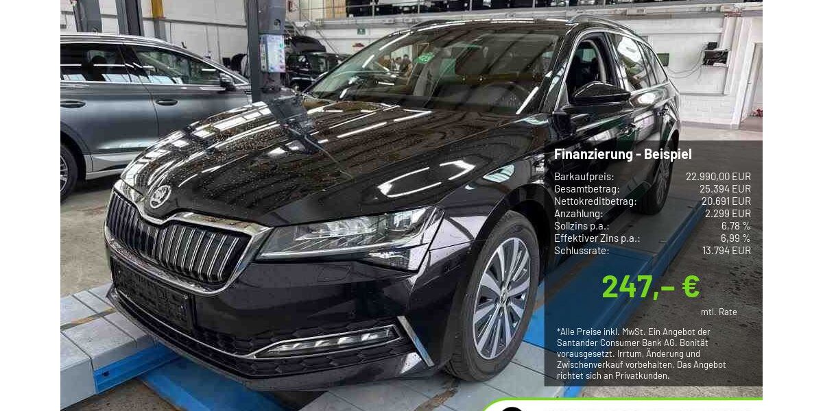 Skoda Superb 90.312 km 22.990 &euro; Pulheim-Brauweiler 50259