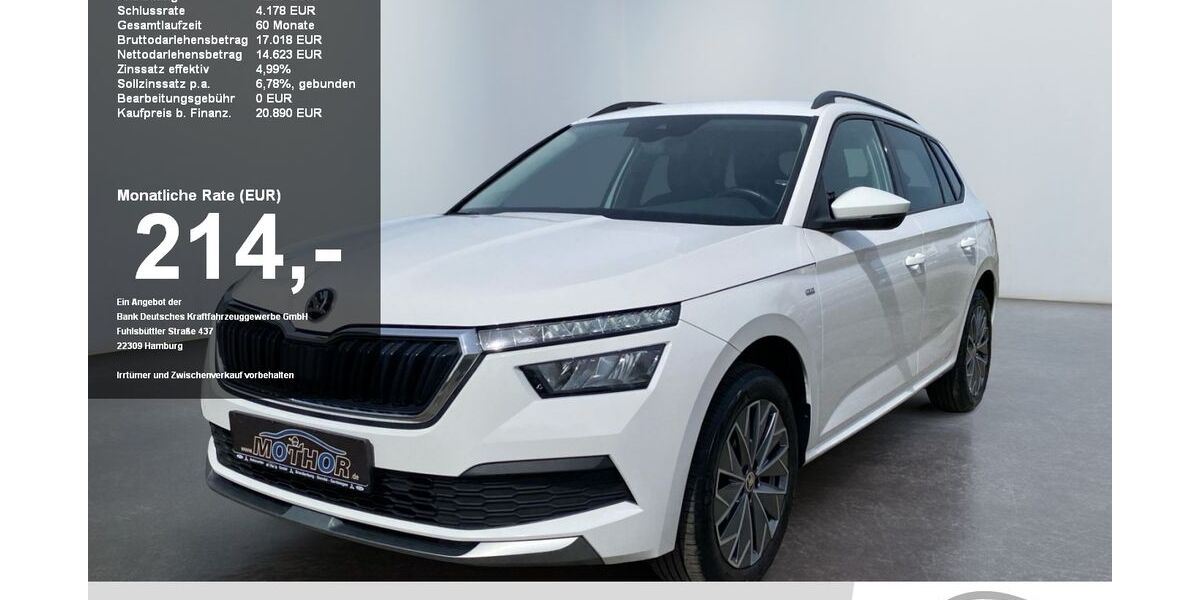 Skoda Kamiq 33.229 km 18.955 &euro; Gardelegen 39638