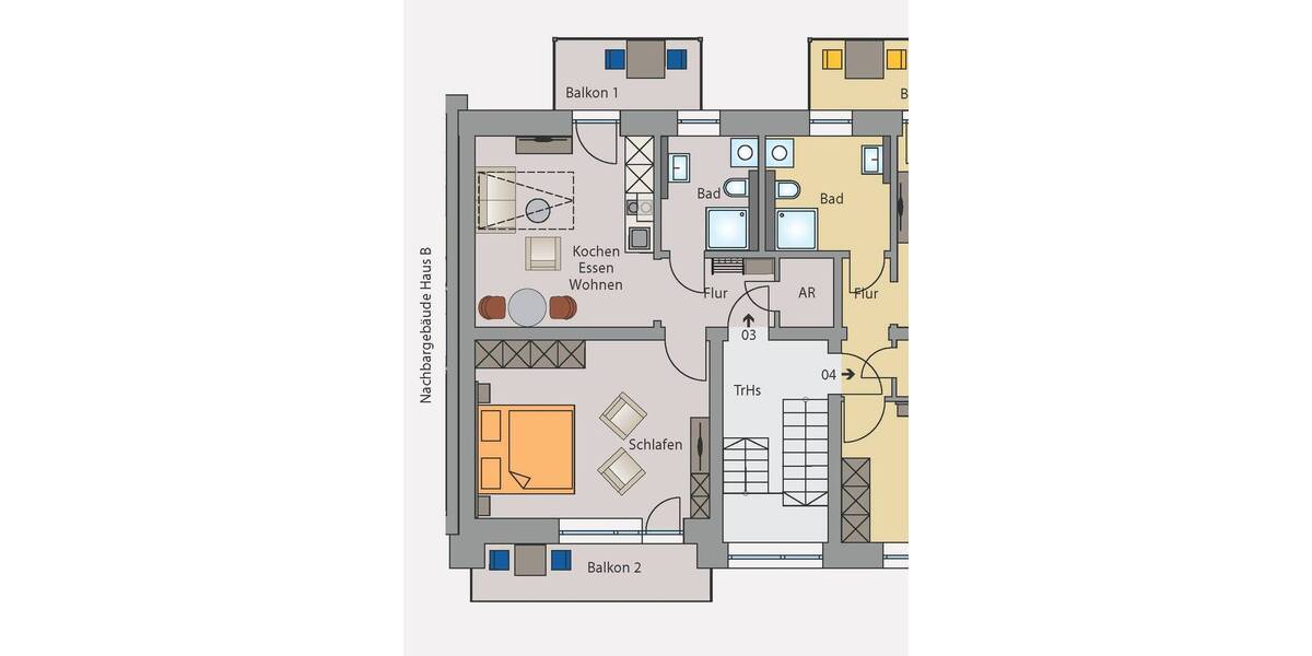 Etagenwohnung Pleinfeld Ramsberg - 2 Zimmer, 278.600&euro; | Angebot:26029706