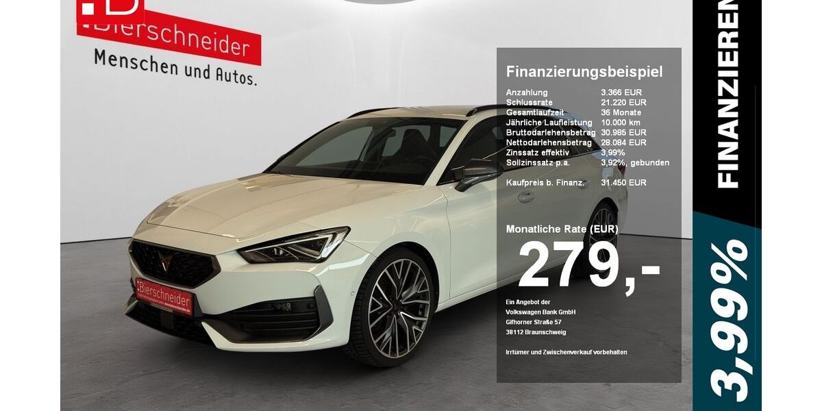 Cupra Leon 39.986 km 31.250 &euro; Regensburg 93055