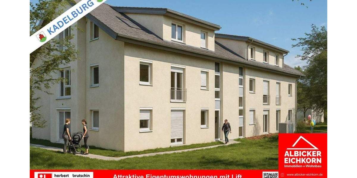 Etagenwohnung Küssaberg-Kadelburg Kadelburg - 3 Zimmer, 100 m&sup2;, 465.000&euro; | Angebot:25777083