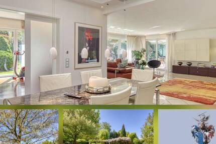 Brühl repräsentatives Wohndomizil mit parkartigem großen Südgrundstück 4 zimmer