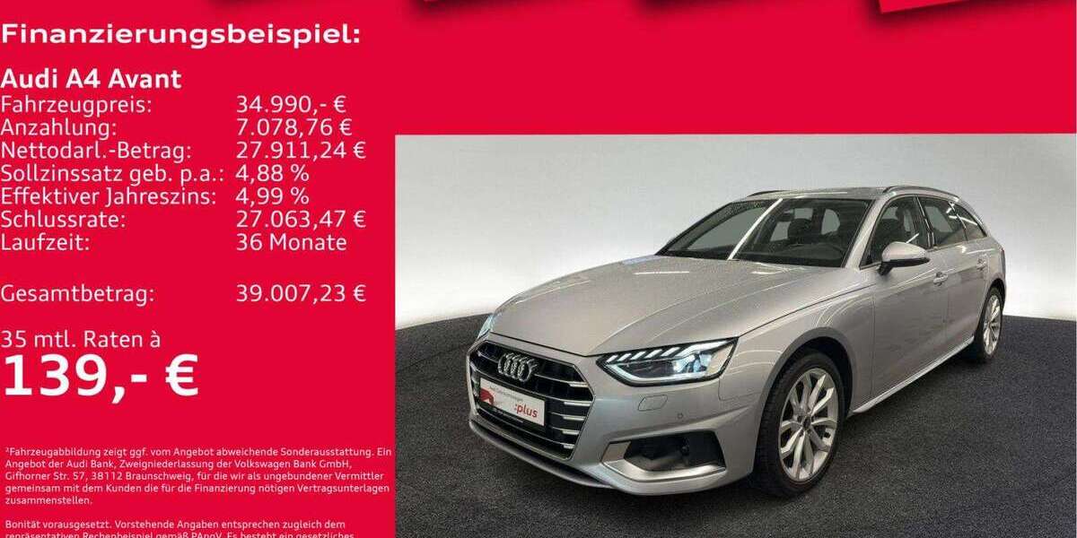 Audi A4 12.432 km 34.991 &euro; Hannover 30179
