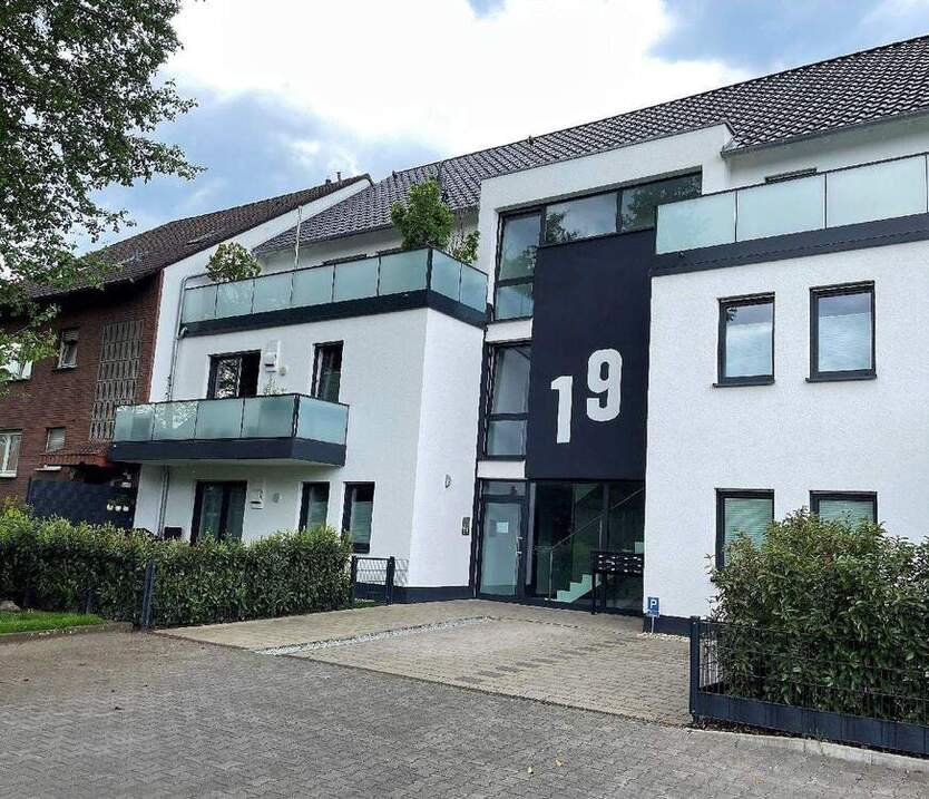 1 Zimmer Apartment mit Einbauküche, Garten und Tiefgarage im KfW 55 - Standard 1 zimmer