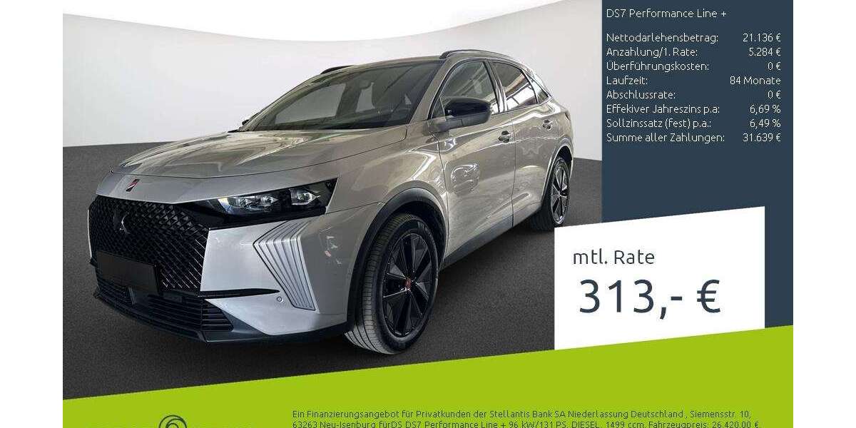 DS Automobiles DS 7 Crossback 30.040 km 26.420 &euro; Dülmen 48249