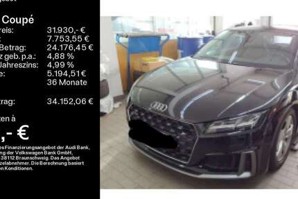 Audi TT 37.919 km 31.930 &euro; Hofheim 65719