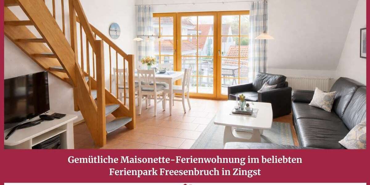 Etagenwohnung Zingst - 3 Zimmer, 65 m&sup2;, 219.000&euro; | Angebot:27146639