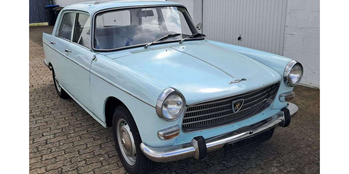 Peugeot 404 99.999 km 4.500 &euro; Albertshofen 97320