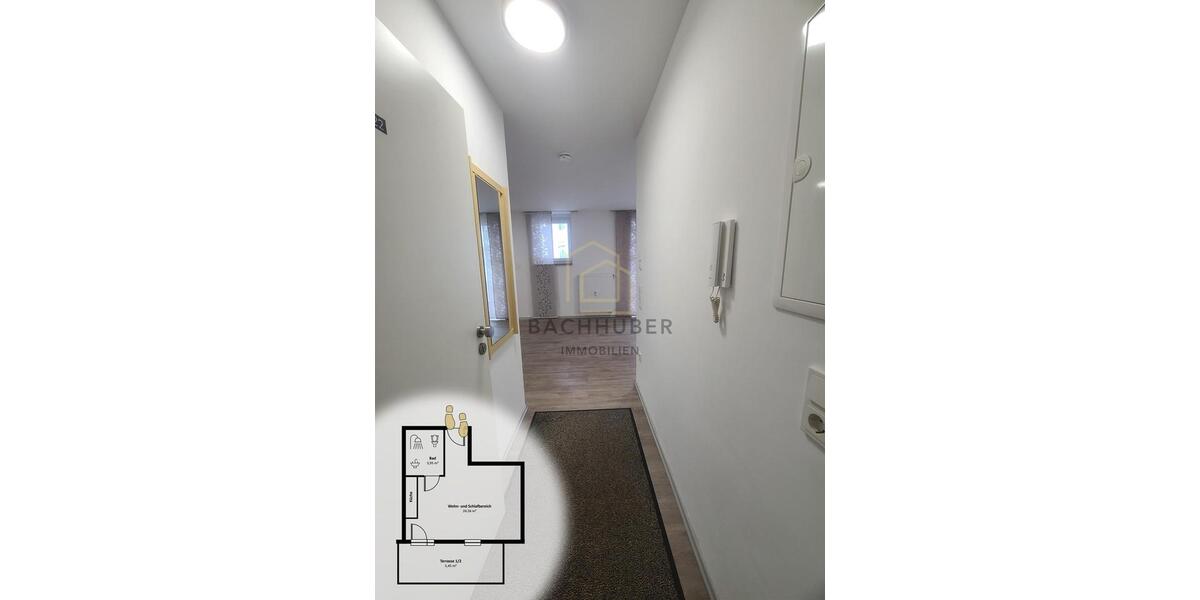 Etagenwohnung Nabburg - 1 Zimmer, 30 m&sup2;, 435&euro; | Angebot:23908253