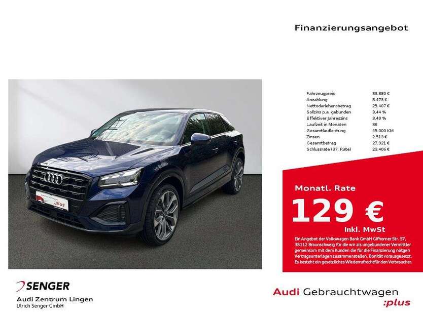 Audi Q2 8.556 km 33.880 € Lingen 49809
