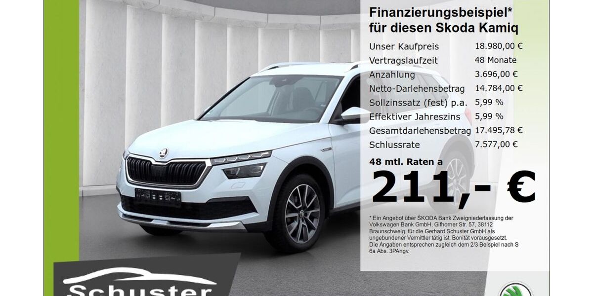 Skoda Kamiq 86.014 km 18.480 &euro; Ruhstorf 94099