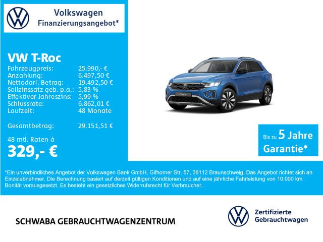 VW T-Roc 13.225 km 25.990 &euro; Gersthofen 86368