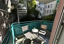 1-Raum-Wohnung mit Balkon und Einbauküche in Nürnberger Altstadt
