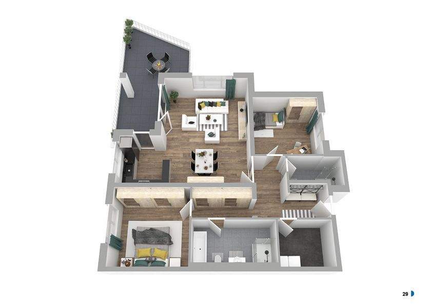 Etagenwohnung Bad Hersfeld - 3 Zimmer, 117 m&sup2;, 632.000&euro; | Angebot:25682291