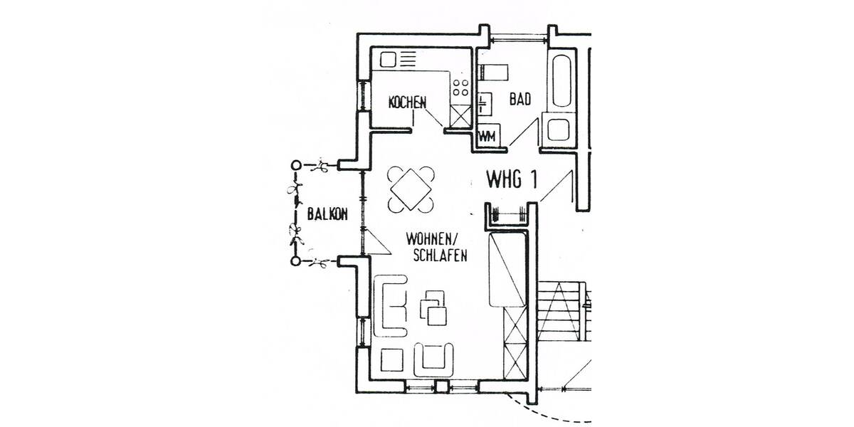 Zur Anlage mit Potential für mehr - Küche und Bad mit Fenster, Balkon sowie Stellplatz! - Etagenwohnung Chemnitz Hilbersdorf | Angebot:26781610