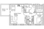 Etagenwohnung Schwandorf - 2 Zimmer, 66 m&sup2;, 735&euro; | Angebot:26395876