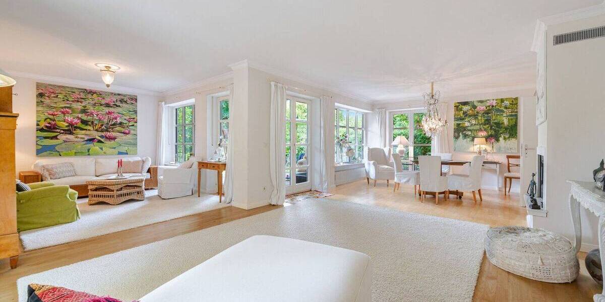 Ready to live: Voll möblierte Landhaus-Villenhälfte im Herzen von Seeshaupt 4 zimmer