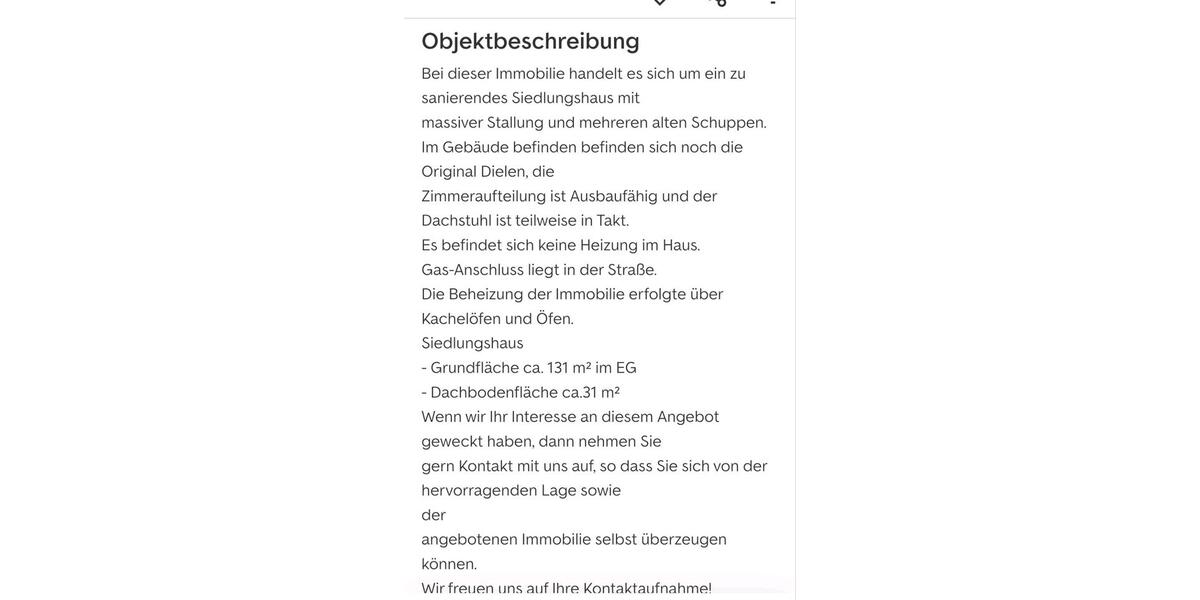 Doppelhaushälfte Meyenburg - 48.000&euro; | Angebot:21424177