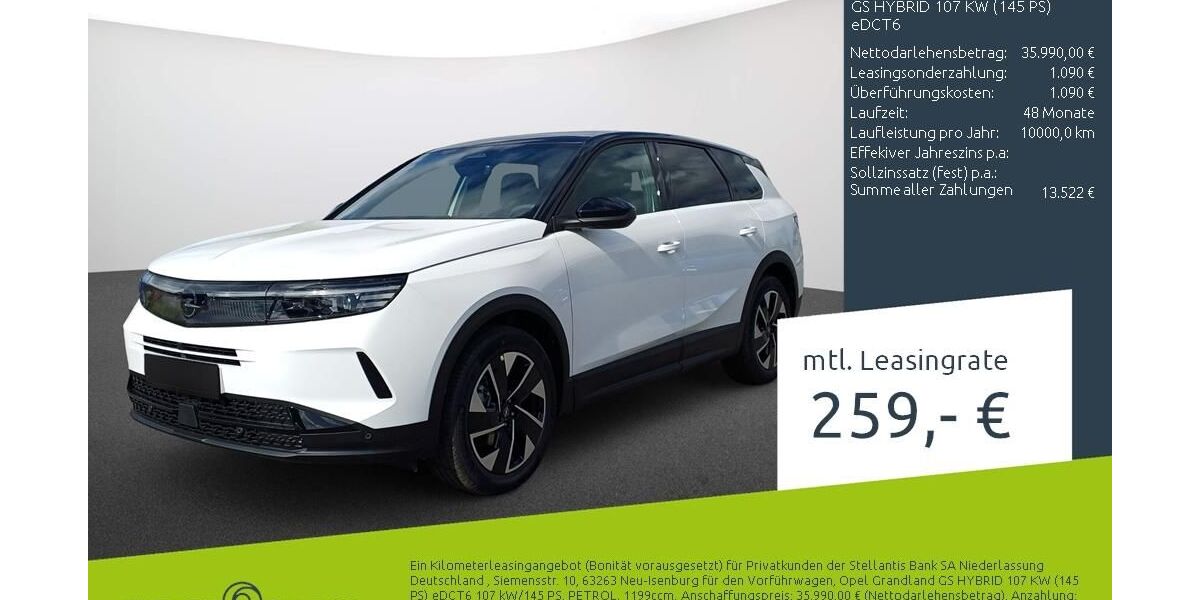 Opel Grandland (X) 5.000 km 31.090 &euro; Bocholt 46395