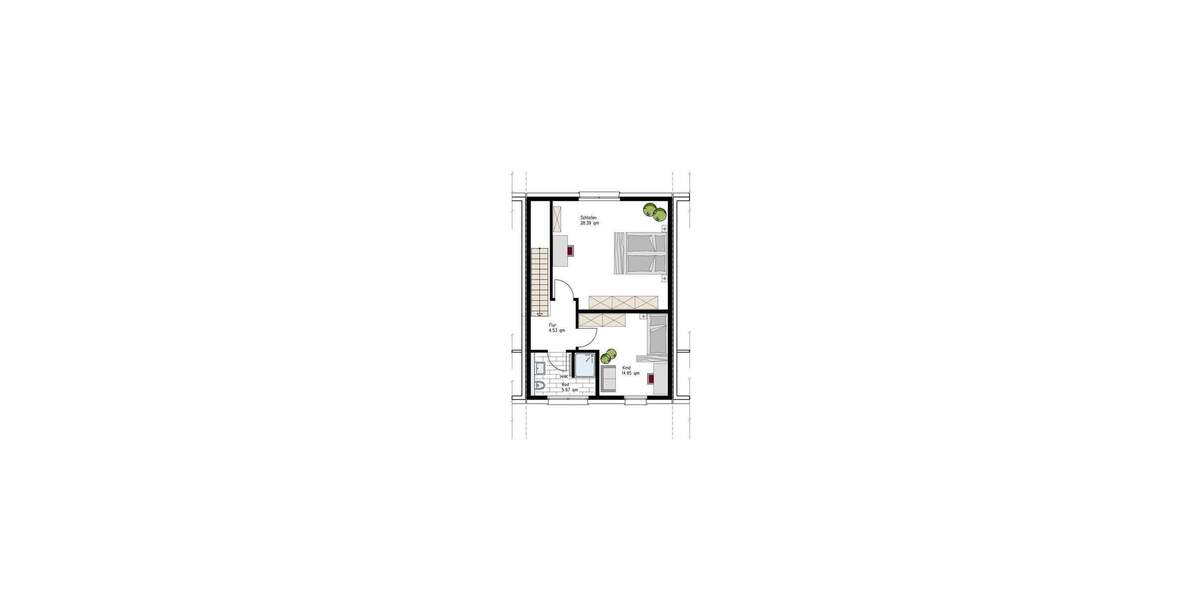 Reihenendhaus Bielefeld Sennestadt - 3 Zimmer, 100 m&sup2;, 389.000&euro; | Angebot:25687789