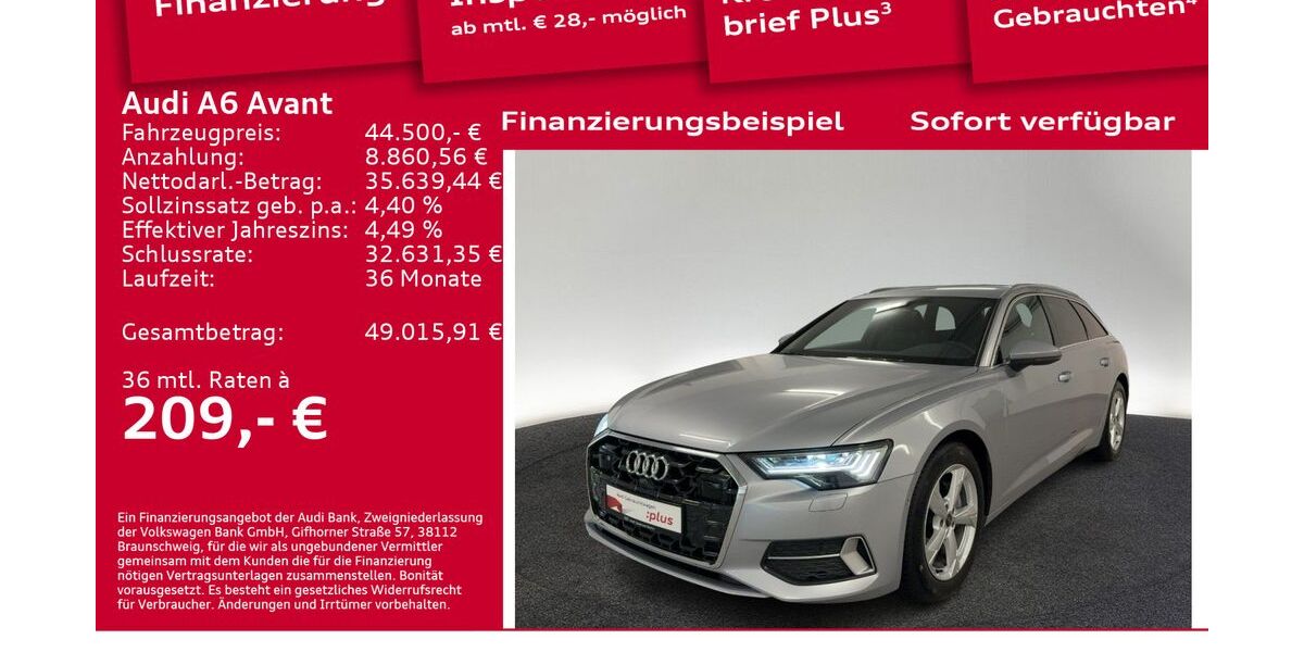 Audi A6 9.250 km 44.500 &euro; Berlin 12489