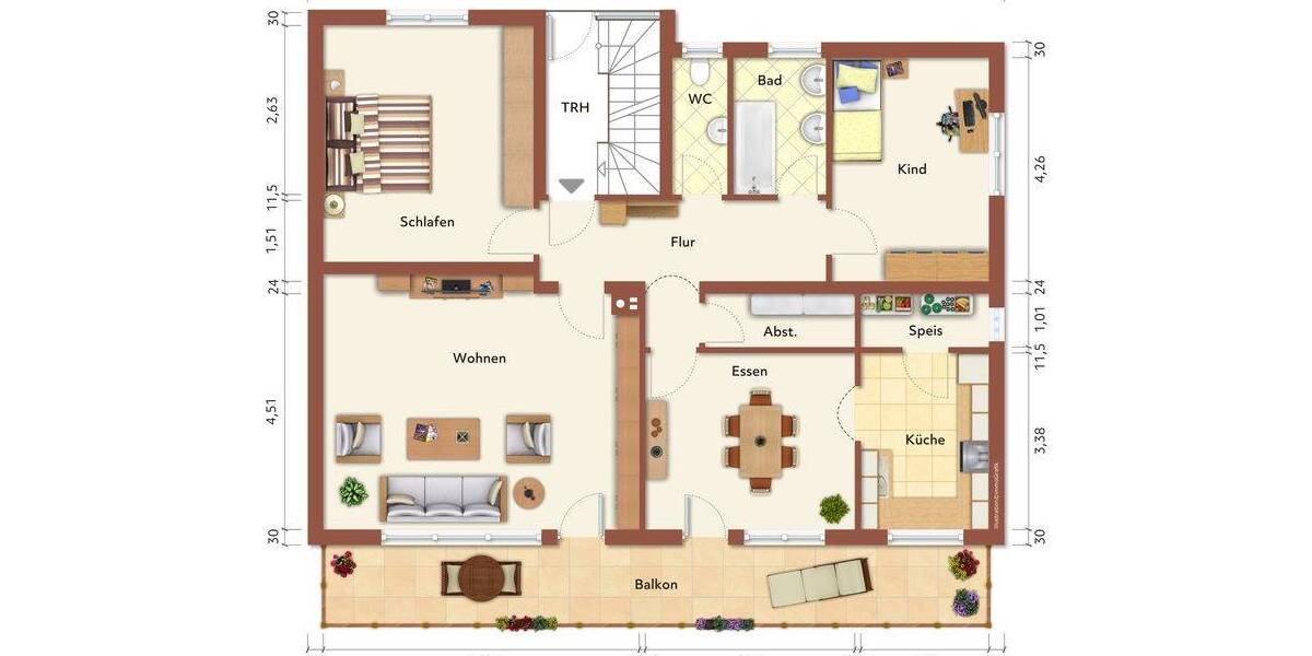 Mehrfamilienhaus, Wohnhaus Eggenfelden - 8 Zimmer, 208 m&sup2;, 486.000&euro; | Angebot:26912868