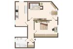 Erdgeschoßwohnung Rheinfelden (Baden) - 2 Zimmer, 66 m&sup2;, 169.000&euro; | Angebot:27092107
