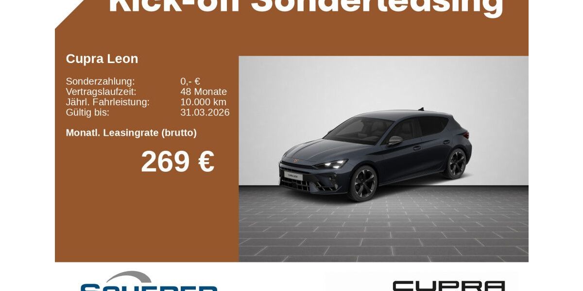 Cupra Leon 22.974 km 29.900 &euro; Simmern 55469