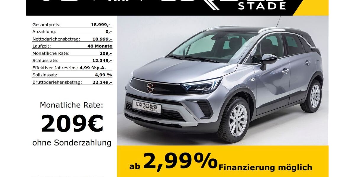 Opel Crossland (X) 32.001 km 18.699 &euro; Stade 21680