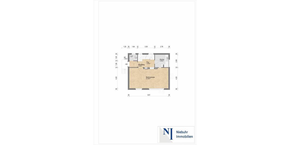 Einfamilienhaus Vögelsen - 3 Zimmer, 90 m&sup2;, 349.000&euro; | Angebot:26501730