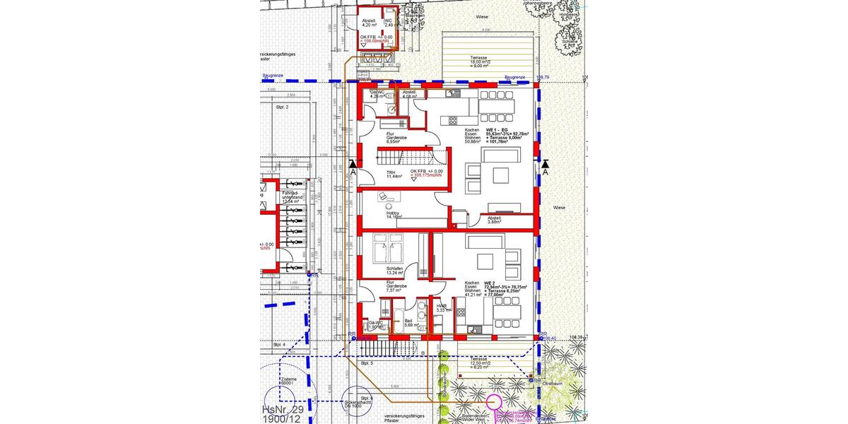 Erdgeschoßwohnung Kahl am Main - 2 Zimmer, 78 m&sup2;, 399.000&euro; | Angebot:25170303