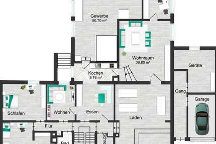 Haus zum Kaufen in Trostberg 650.000 € 420 m² 16 zimmer
