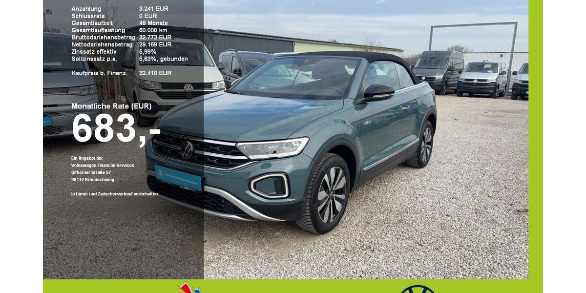 VW T-Roc 11.398 km 32.400 &euro; Mainburg 84048