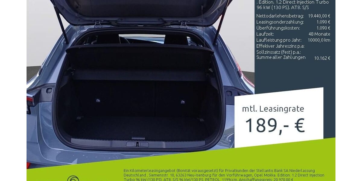 Opel Mokka 13.610 km 20.290 &euro; Borken 46325